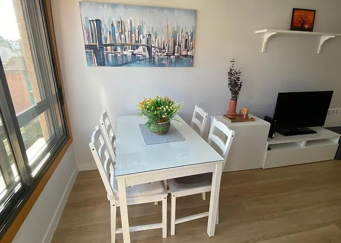 Atico Rey Davina Centro Y Playa Vilagarcia de Arousa